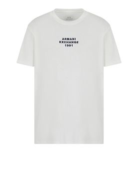 T-shirt Armani Exchange da Uomo - Bianco