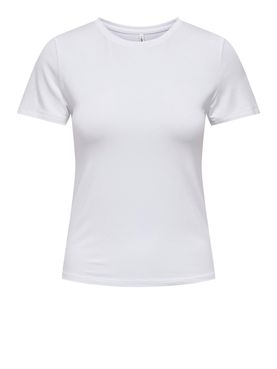 T-shirt Only Felina da Donna - Bianco