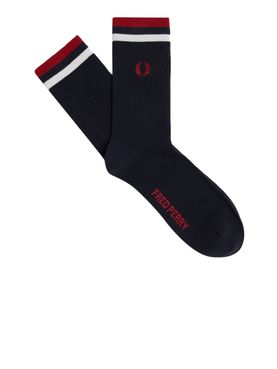 Men's Fred Perry Tipped Sports Socks - Blue