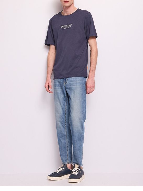t-shirt-gaudi-da-uomo-blu
