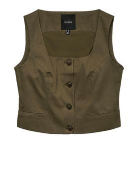 Gilet Vero Moda da Donna - Verde