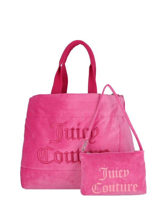 Juicy Couture☆Daisy L Tote bag トートバッグ【UK発】 Juicy Couture Daisy L Tote bag cotton, polyester pink