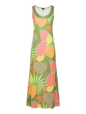 F**K Longuette Dress Green - Women's