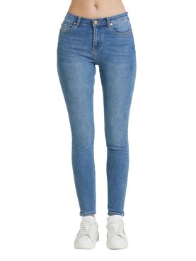 Jeans Slim Take Two da Donna - Denim