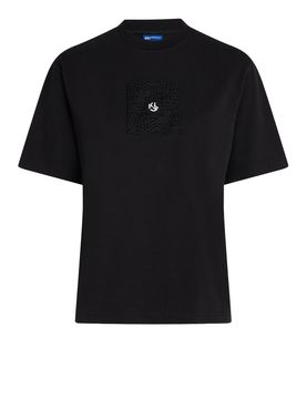 T-shirt Karl Lagerfeld da Donna - Nero