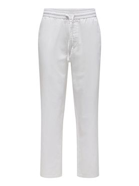 Only and Sons Men's Chino Trousers - White