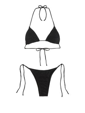 Bikini Set F**K da Donna - Nero