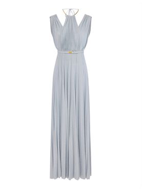 Elisabetta Franchi Longuette Dress Light Blue - Women's