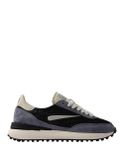herren date athleta nylon turnschuhe - schwarz