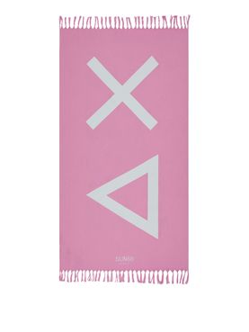 Sun68 Beach Towel Pink - Men's