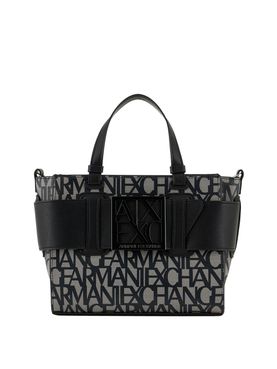 Borsa a Mano Armani Exchange da Donna - Nero