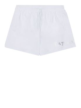 Shorts Mare Ea7 da Uomo - Bianco