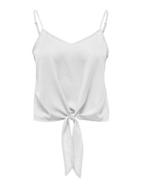 Only Knot Singlet-Top für Frauen - Weiß