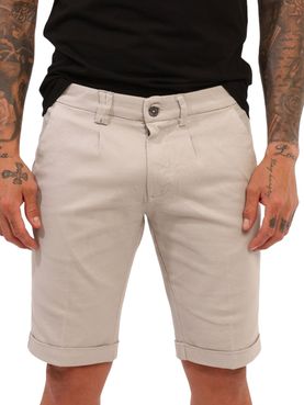 Bermuda Casual Yes Zee da Uomo - Avorio