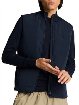 Lyle & Scott Tonal Hybrid Gilet für Herren - Blau