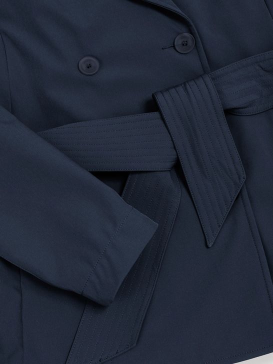 トレンチコート COLMAR Women Trench Coats 1900 6WV68 Blue Colmar Trench Coat Blue - Women's | Zedstore