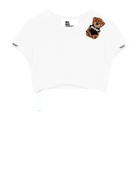 T-shirt Mod wave movement Unisex - Bianco
