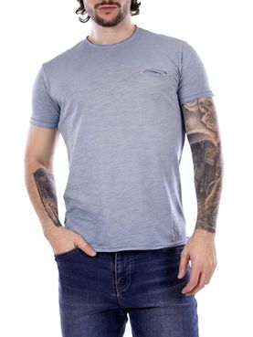 T-shirt Yes Zee da Uomo - Blu