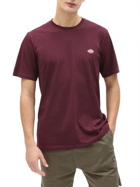 T-shirt Dickies Mapleton da Uomo - Bordeaux