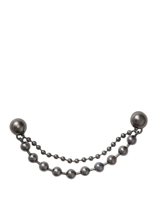 altri-accessori-crocs-double-black-gem-chain-grigio
