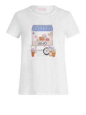 T-shirt Liu Jo da Donna - Bianco