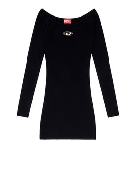Vestito Mini Diesel M-Vera da Donna - Nero