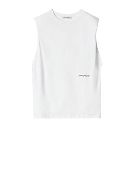 Ärmelloses Hinnominate Tank-Top für Frauen - Weiß