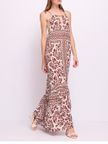 vestito-longuette-gaudi-da-donna-bordeaux