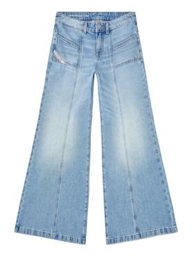 Jeans a Zampa Diesel D-Akii da Donna - Denim
