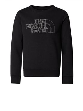 Felpa The North Face Drew Peak Light Crew da Uomo - Nero