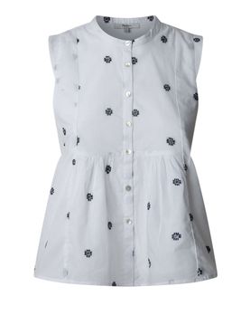 Blusa Pepe Jeans Elvire da Donna - Bianco