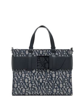 Borsa Shopper Armani Exchange da Donna - Beige