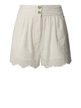 Shorts Pepe Jeans Douce da Donna - Bianco