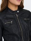 giubbino-di-pelle-only-da-donna-nero-059e45