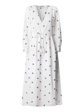 Vestito Longuette Pepe Jeans Deal da Donna - Bianco