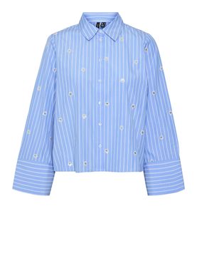 Camicia Casual Vero Moda da Donna - Celeste