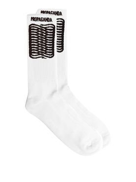 Propaganda Socks White - Men's