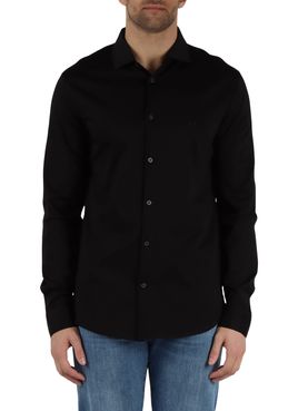 Camicia Classica Armani Exchange da Uomo - Nero