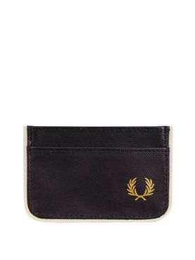 Portatessere Fred Perry Coated Polyester Unisex - Nero