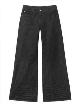 Cheap Monday Poser Weite Jeans für Frauen - Schwarz