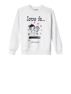 Gaelle Sweatshirt Weiß - Damen