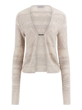 Guess Strickjacke Ivory - Damen