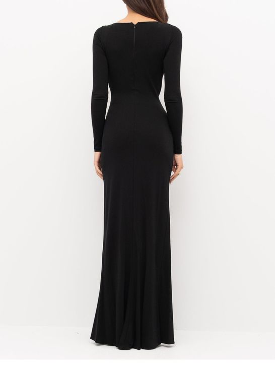 Elisabetta Franchi Longuette Dress Black - Women's | Zedstore