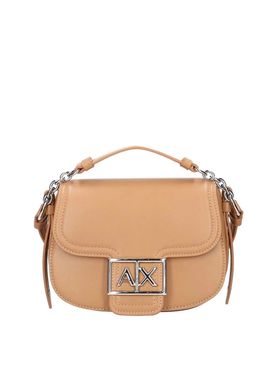Armani Exchange Damen Umhängetasche - Beige