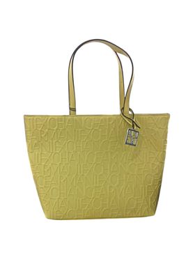 Armani Exchange Shopping Bag Yellow - Women's