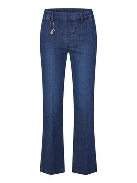 Jeans a Zampa Anna Montana da Donna - Denim
