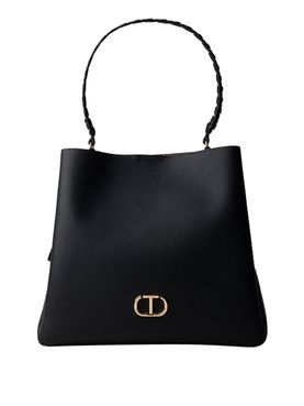 Borsa a Mano Twin Set da Donna - Nero