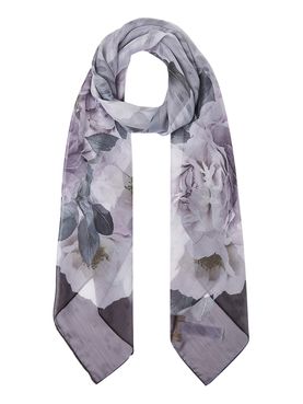 Foulard Liu Jo Peony Animalier da Donna - Nero