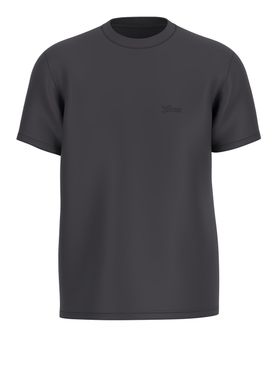 T-shirt Guess Basic Pima da Uomo - Nero
