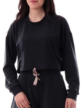 Felpa Colmar Cropped da Donna - Nero